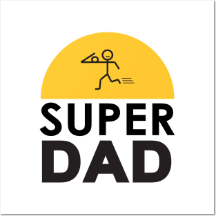 Super DAD - FATHER, DADDY, Holiday Fanny gifts Posters and Art